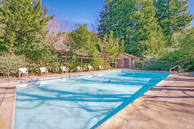 view of swimming pool