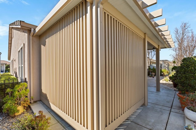view of property exterior