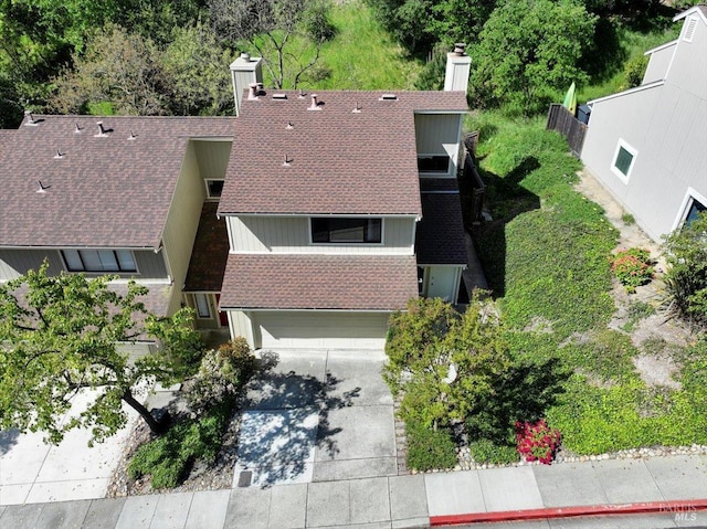 aerial view
