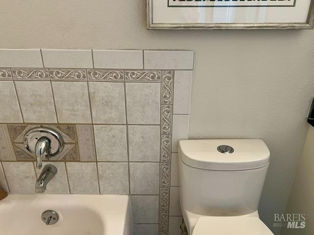 bathroom with toilet