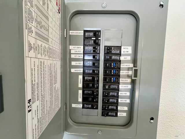 utilities with electric panel