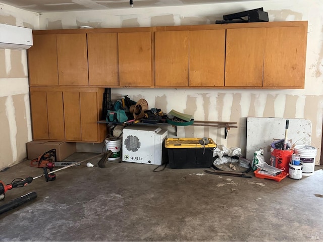 interior space featuring a wall unit AC