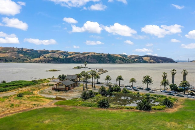 483 Rinconada Ct, Benicia, CA 94510 - water view featuring a mountain backdrop