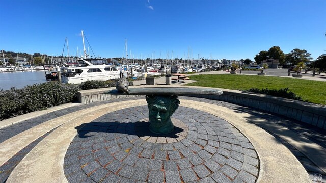 483 Rinconada Ct, Benicia, CA 94510 - view of home's community with a water view and a lawn