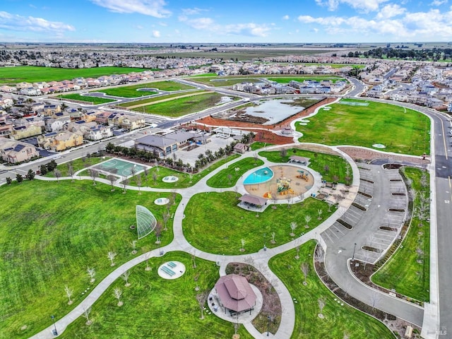 bird's eye view featuring a residential view