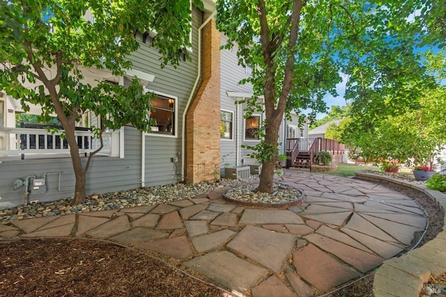 exterior space featuring a patio