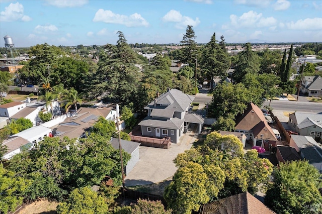 birds eye view of property featuring a residential view