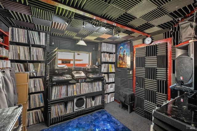 view of storage room
