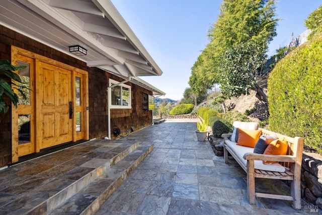 view of patio / terrace with outdoor lounge area