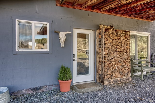 view of entrance to property