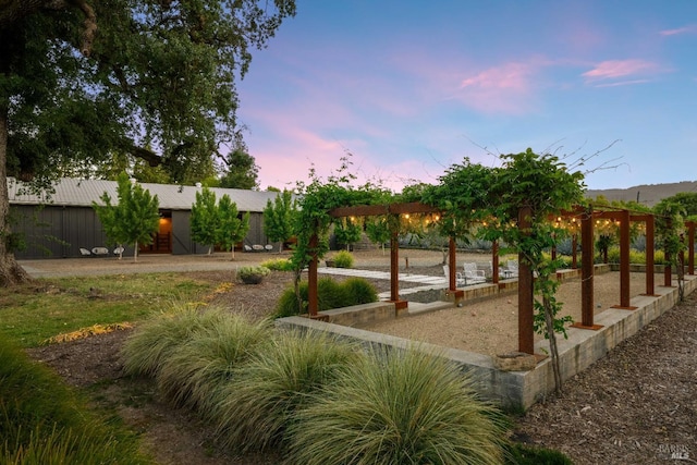 100 W Trinity Rd, Glen Ellen, CA 95442 - view of yard featuring a bocce ball area
