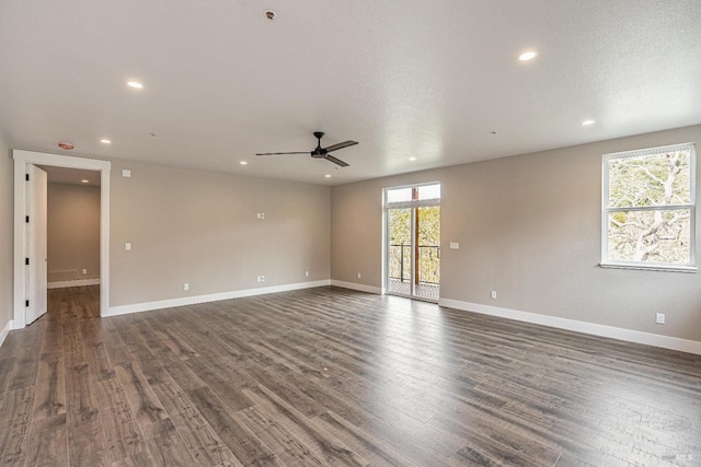 full bathroom with bath / shower combo with glass door