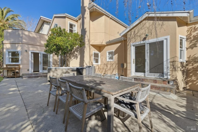 view of patio / terrace with outdoor dining area