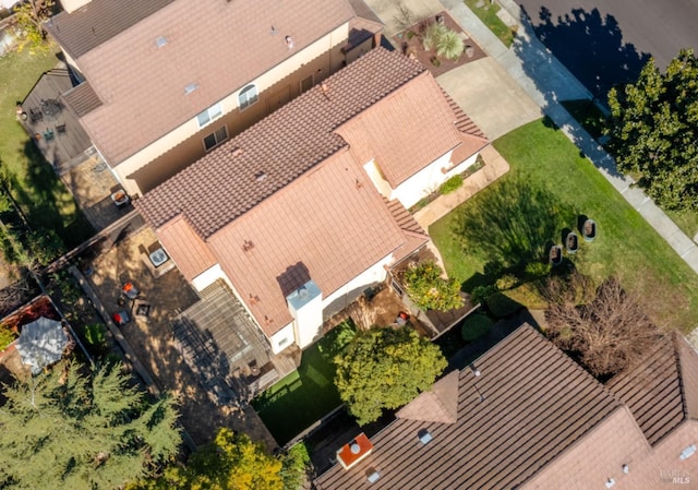 drone / aerial view