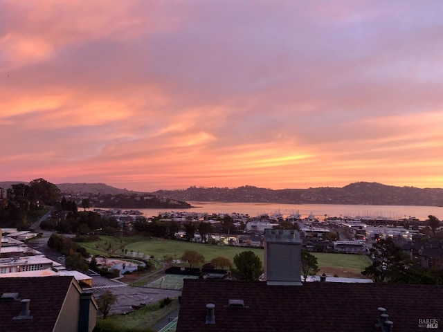 95 Anchorage Rd Unit 95, Sausalito, CA 94965 - view of mountain backdrop with a nearby body of water
