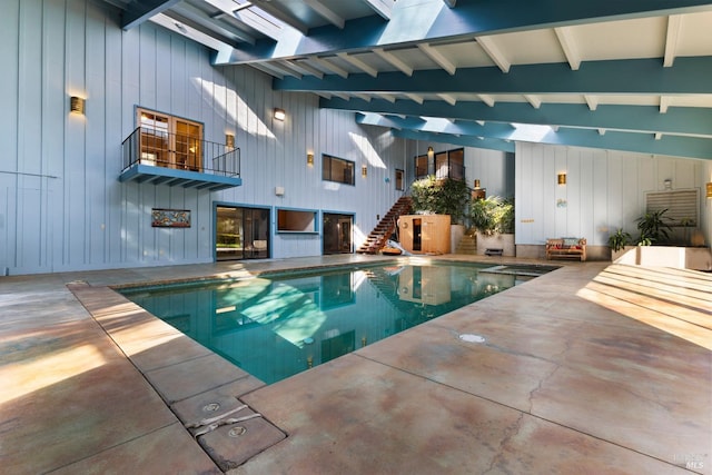 view of indoor pool