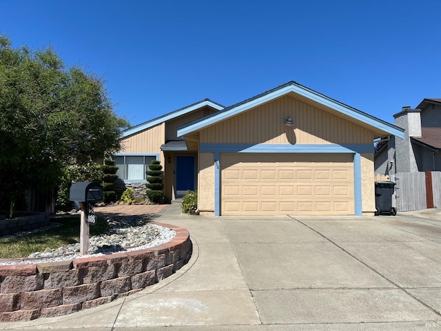 808 Pochard Way, Suisun City, CA 94585 - view of front facade featuring a garage and driveway