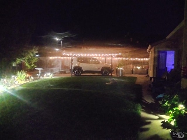 808 Pochard Way, Suisun City, CA 94585 - view of yard at night