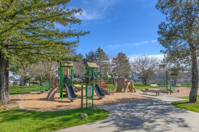 view of community playground