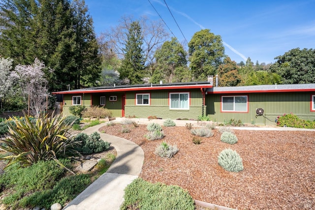 view of ranch-style home