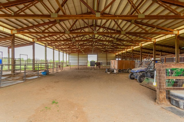 view of stable