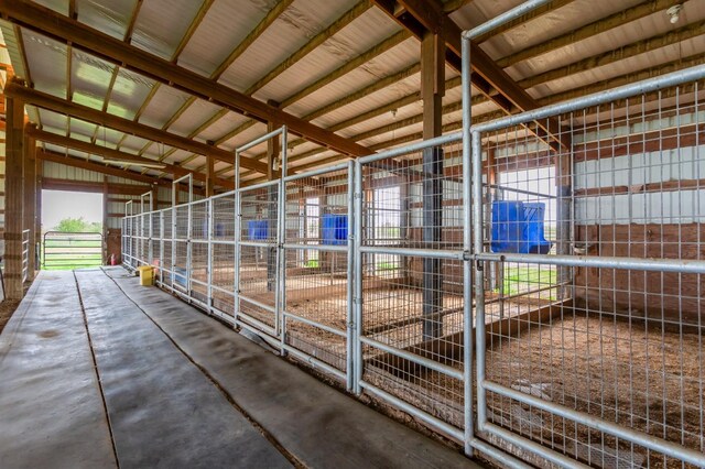 view of stable