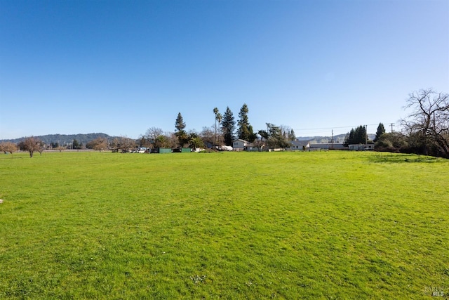 view of property's community featuring a rural view