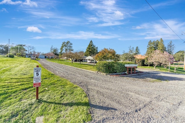 view of street