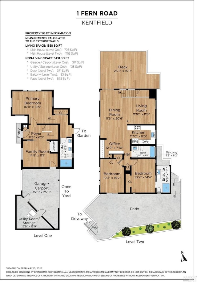 view of layout