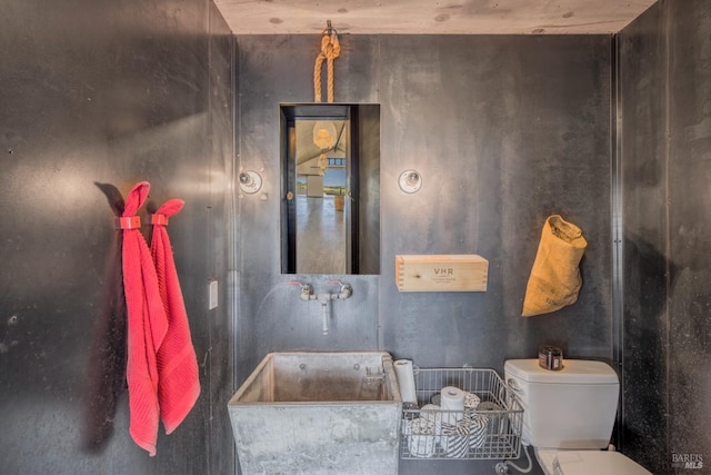 bathroom with toilet