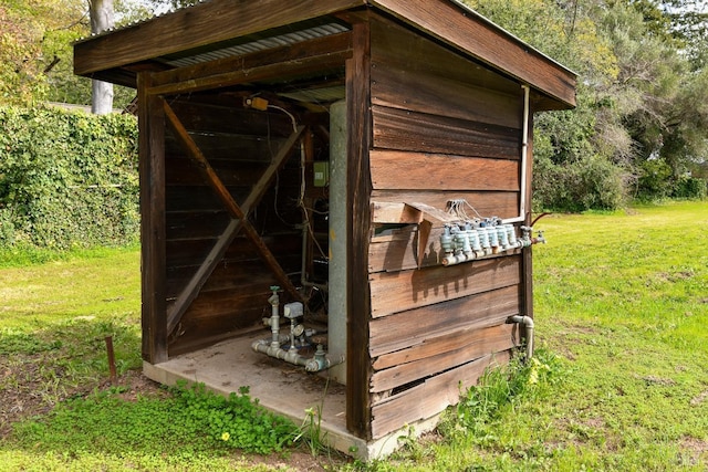 view of outbuilding featuring an outbuilding