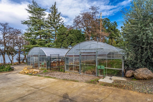 view of greenhouse