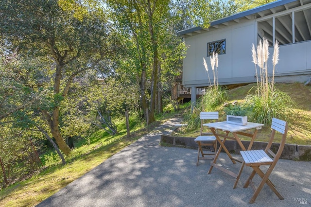 view of patio / terrace with outdoor dining space