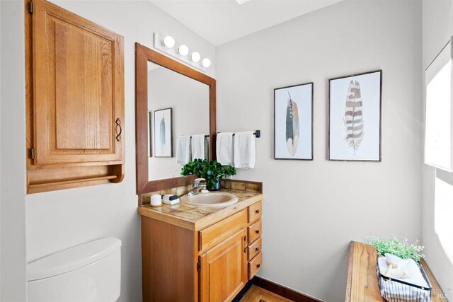 66 Alta Ave, Lagunitas, CA 94938 - half bathroom featuring toilet and vanity