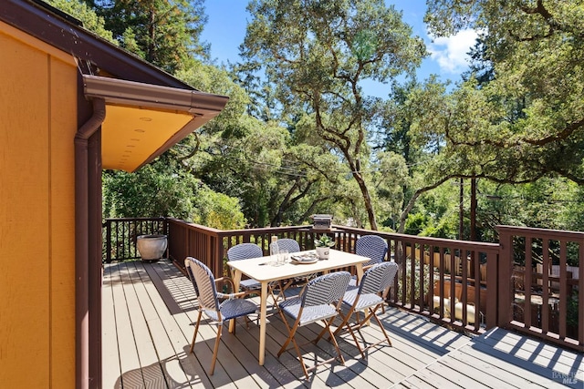 66 Alta Ave, Lagunitas, CA 94938 - deck featuring outdoor dining space