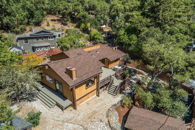 66 Alta Ave, Lagunitas, CA 94938 - drone / aerial view