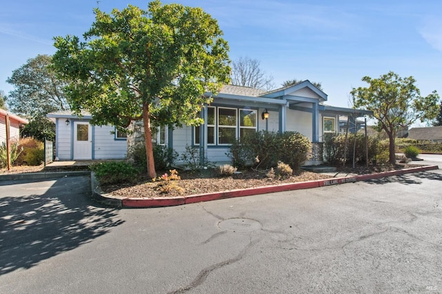 view of ranch-style home