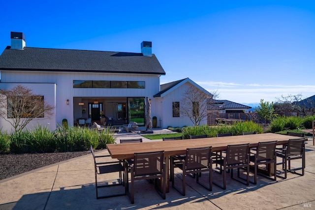 3878 Horizon View Way, Santa Rosa, CA 95404 - view of patio with outdoor dining area