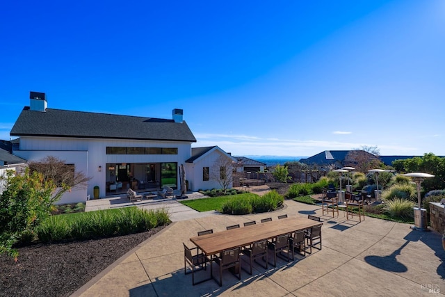 3878 Horizon View Way, Santa Rosa, CA 95404 - view of patio / terrace with outdoor dining space