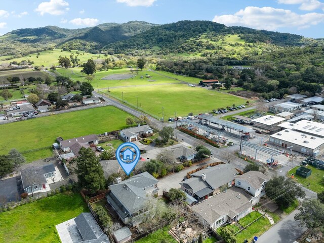 2108 Imola Ave Unit A, Napa, CA 94559 - bird's eye view of a mountainous background