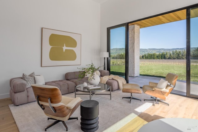 2350 Big Ranch Rd, Napa, CA 94558 - living room featuring wood finished floors