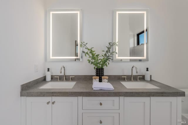 2350 Big Ranch Rd, Napa, CA 94558 - full bathroom with double vanity