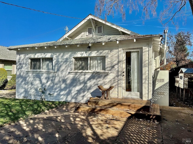 view of back of house