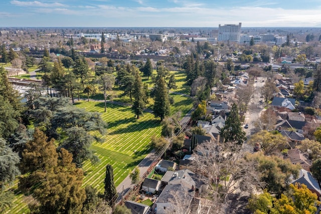 drone / aerial view