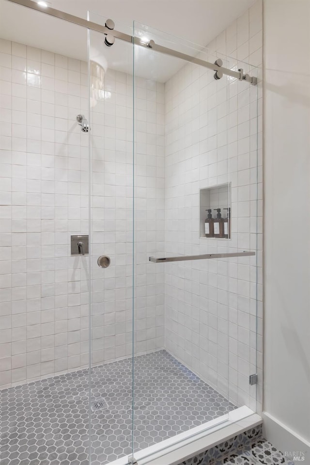 full bath with a stall shower