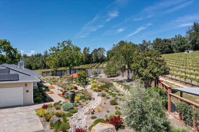 4630 Maddocks Rd, Sebastopol, CA 95472 - view of yard with a garage