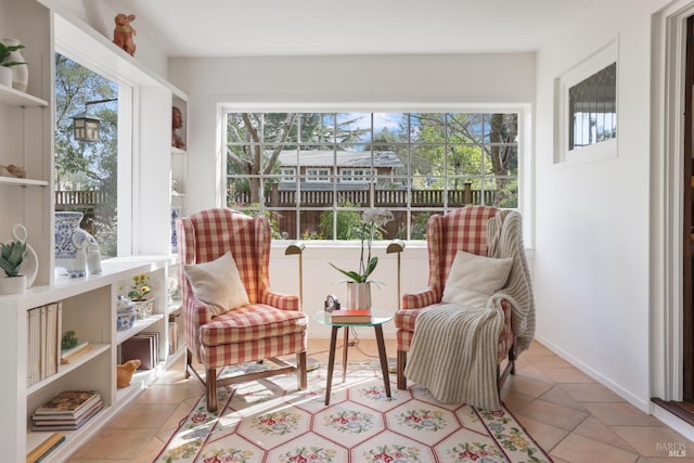 sunroom / solarium featuring plenty of natural light