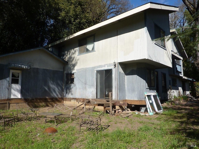 view of back of house