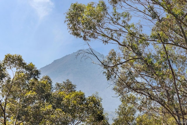 view of mountain feature