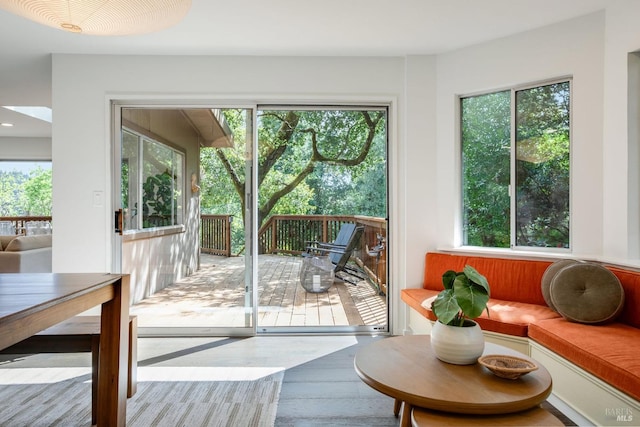 5 Madrone Ave, Woodacre, CA 94973 - doorway featuring wood finished floors